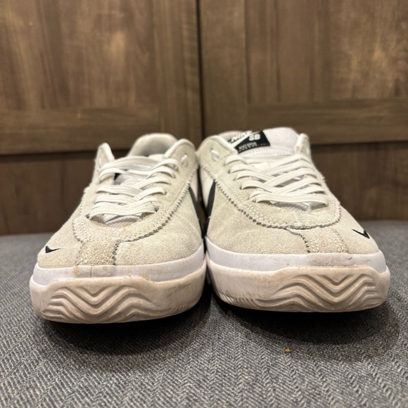 Nike SB BRSB Eco Skate Shoes Sneaker White Black men’s size 9 - Picture 3 of 13